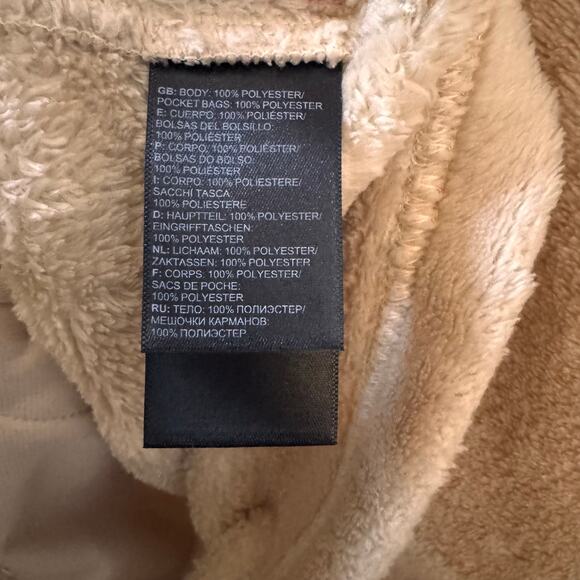 The North Face Sherpa Pullover Hoodie Tan Size Large - Picture 10 of 10